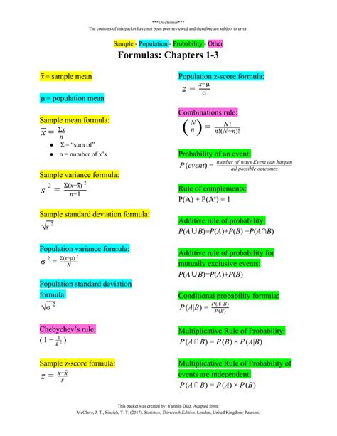 Fill Stats Formula .